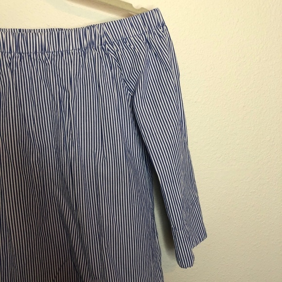 Heart & Hips off shoulder striped blouse - Picture 2 of 10